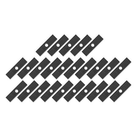 T Terre Heat Hardened Edger Blades Compatible w/ Ryobi 613223 Stihl 4133-713-4101 Green Machine, 25PK 41-ROT-07-0039-QTY25